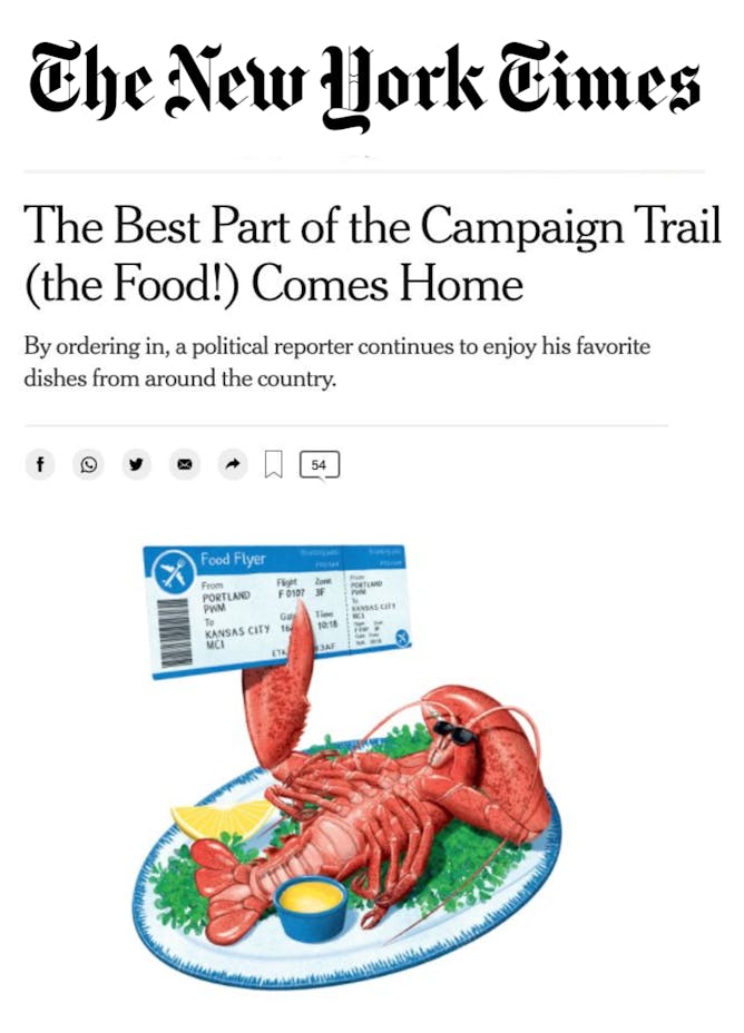 Goldbelly Featured in The New York Times article thumbnail