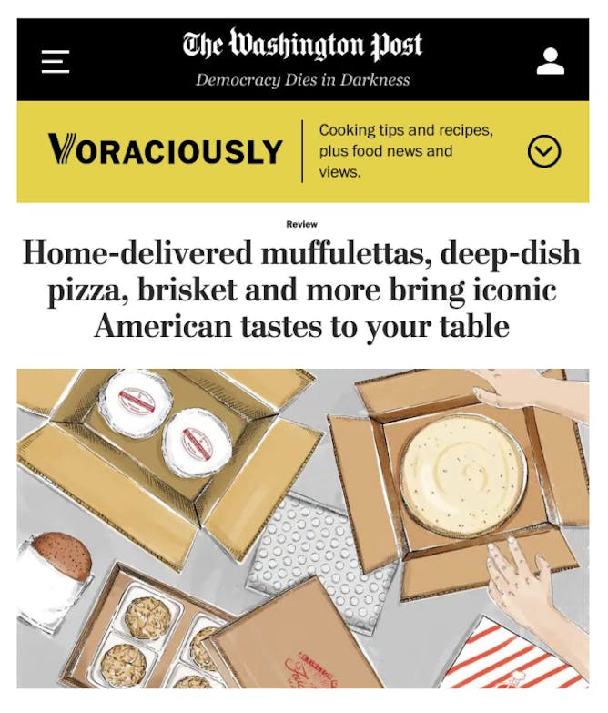 Goldbelly Brings Iconic American Dishes To You article thumbnail