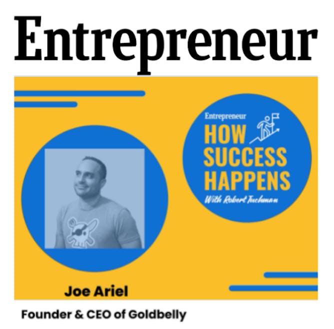 Joe Ariel on Entrepreneur Podcast  article thumbnail