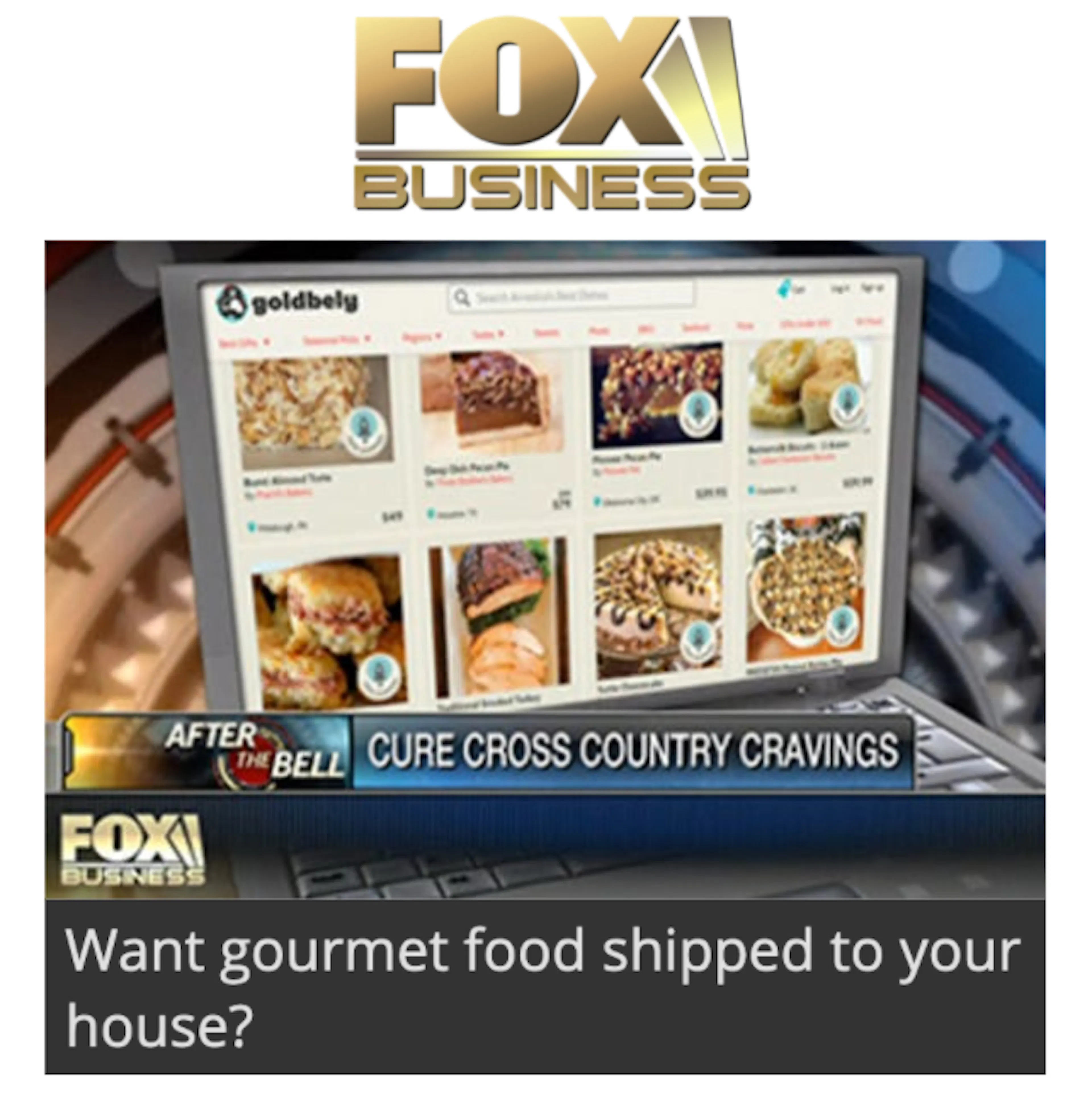 Goldbelly on FOX article thumbnail