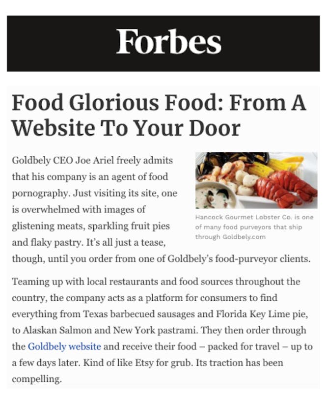 From This Foodie Website to Your Door article thumbnail