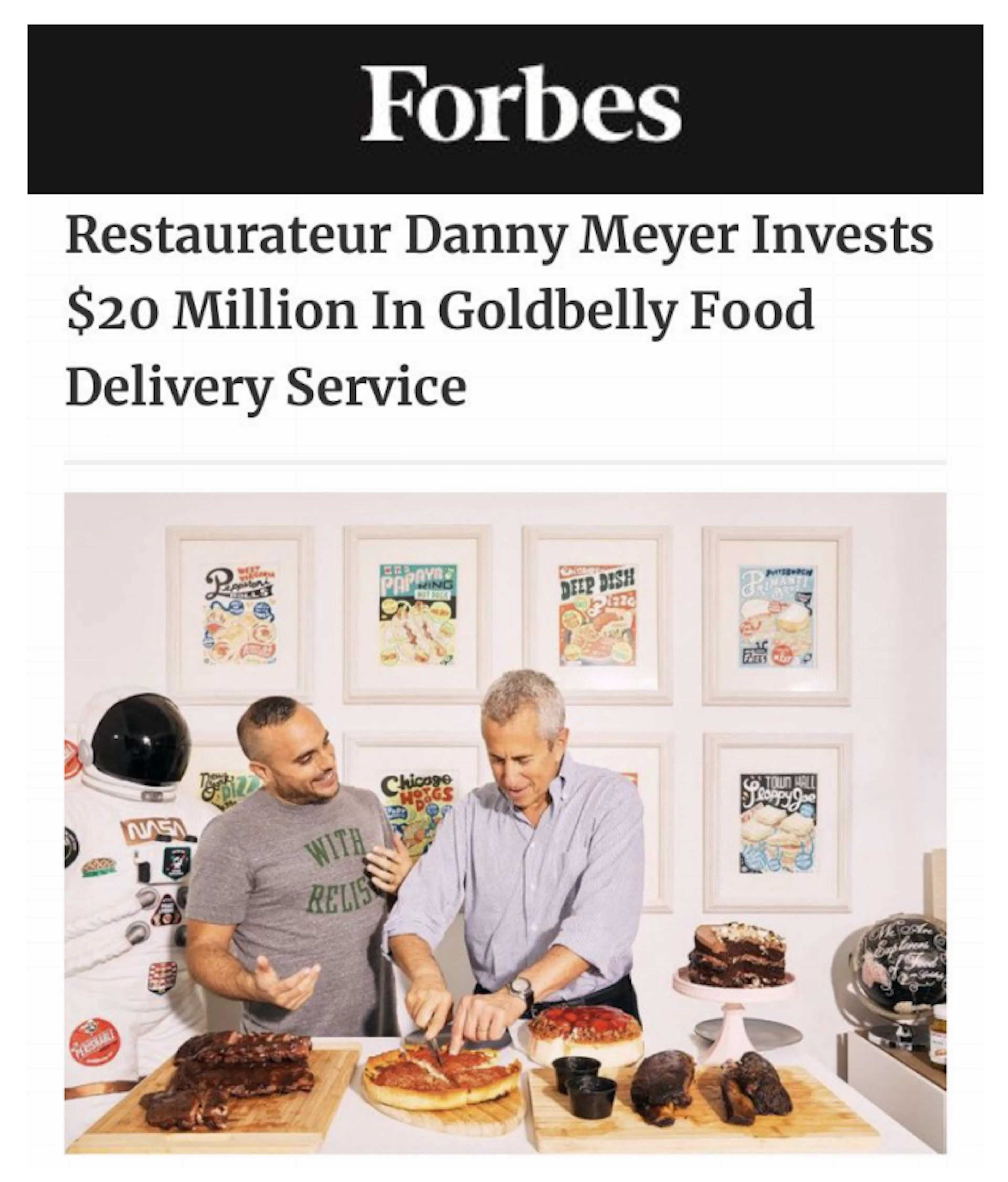 Danny Meyer Invests in Goldbelly article thumbnail