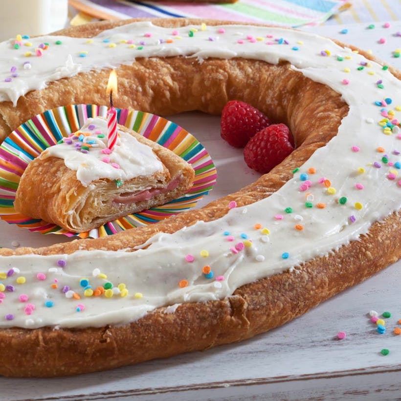 Birthday Kringle 2 Pack by O&H Danish Bakery Goldbelly