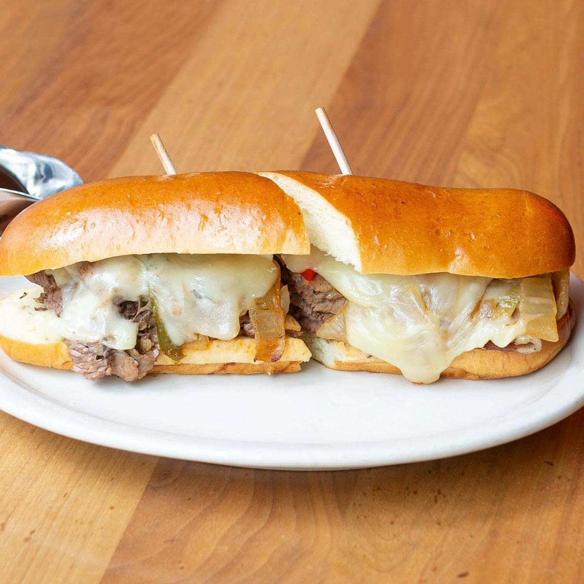 Brisket Melt Sandwich Kit for 46 by Junior's Cheesecake Goldbelly