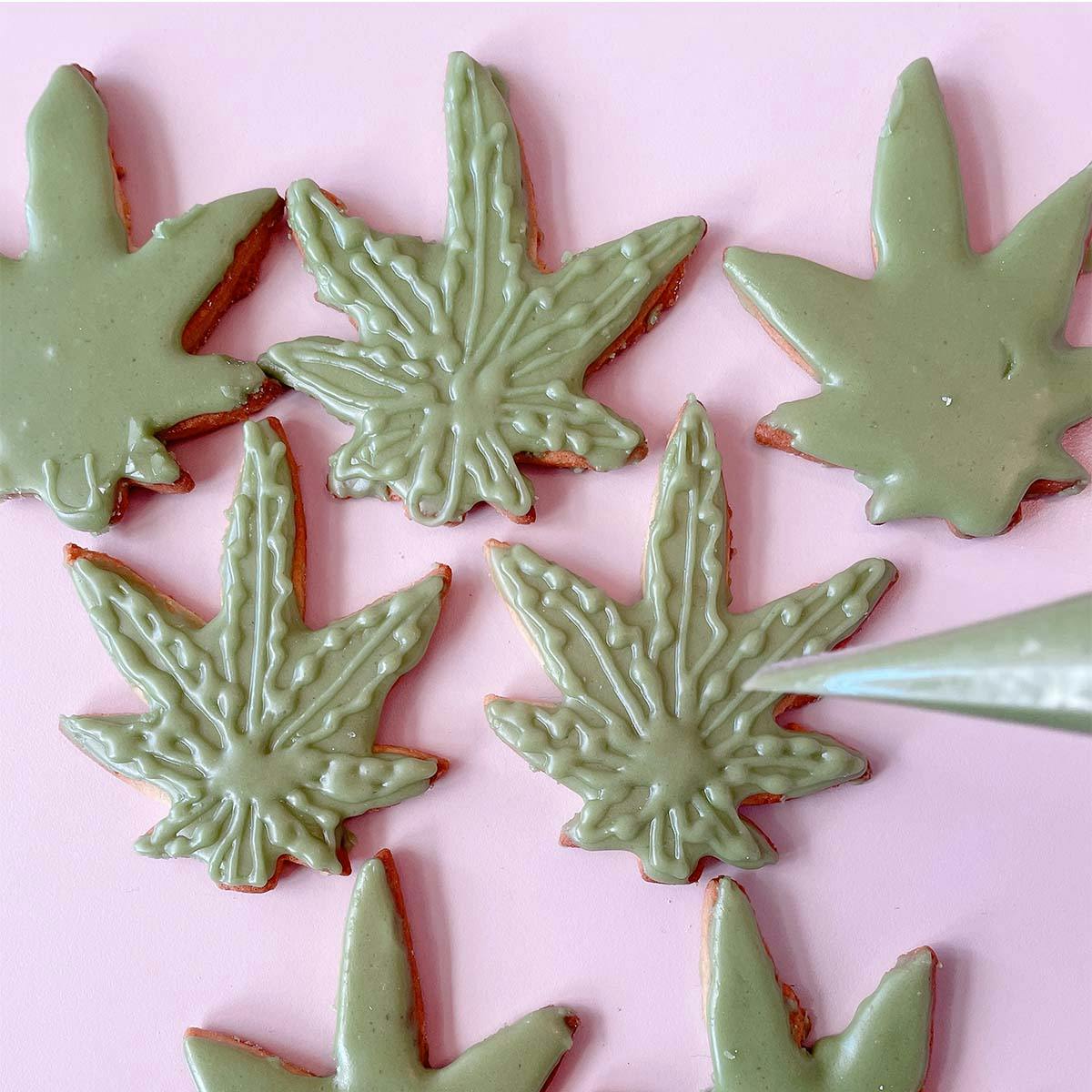 Vegan + Gluten Free Sweet Leaf Sugar Cookie Kit - 12 Pack by Erin McKenna's Bakery - Goldbelly