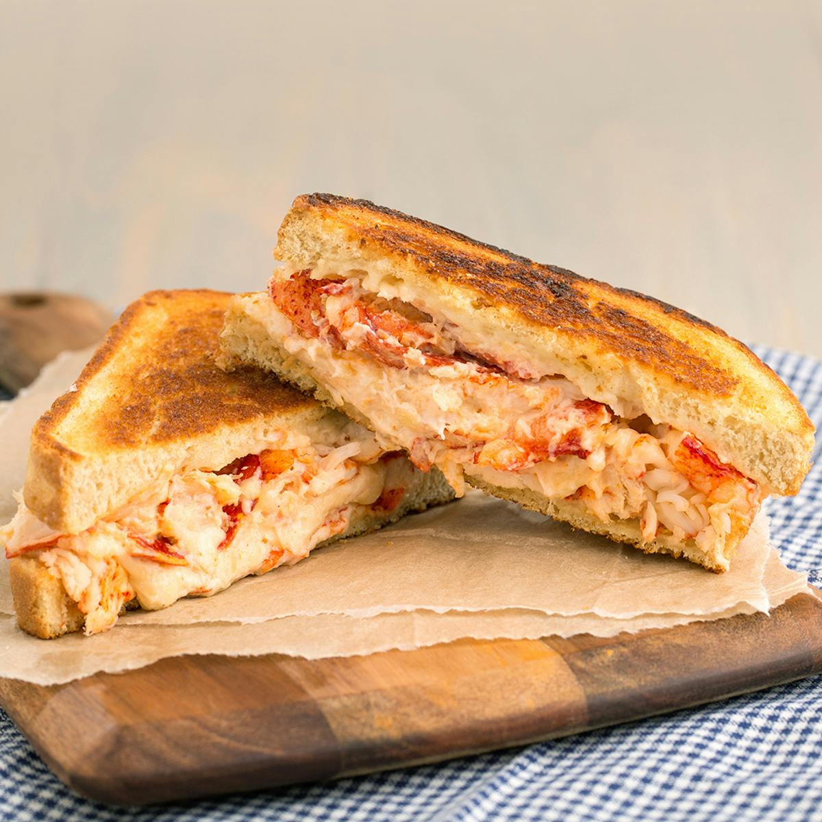 Giant Lobster Grilled Cheese Sandwiches By Hancock Gourmet Lobster Co Goldbelly