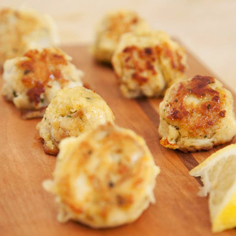 All-Natural Mini Crab Cakes