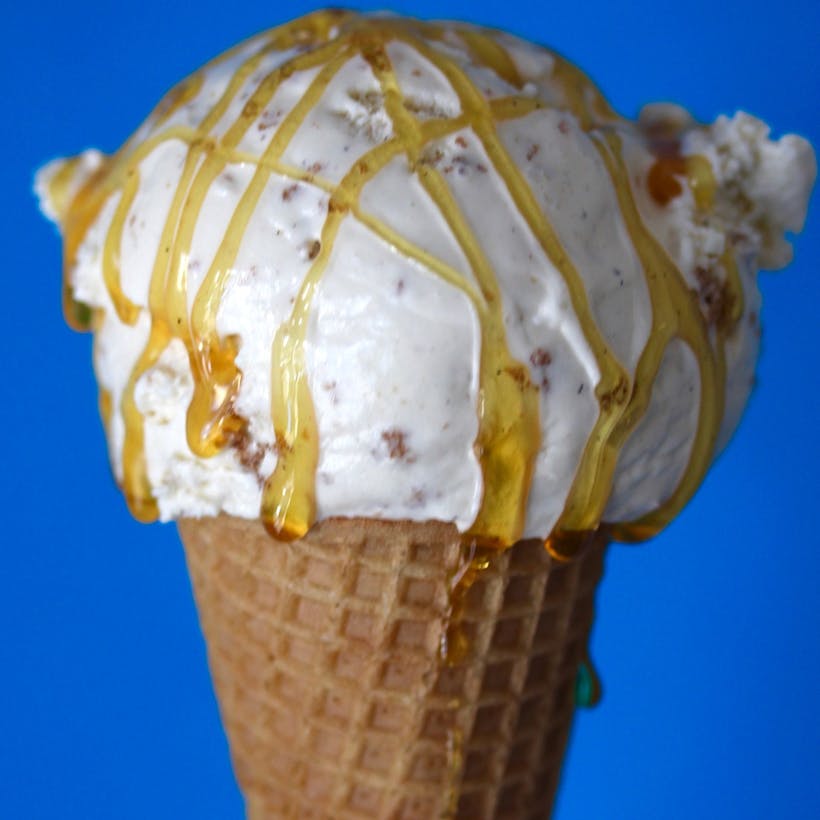 Bourbon And Cornflakes Ice Cream