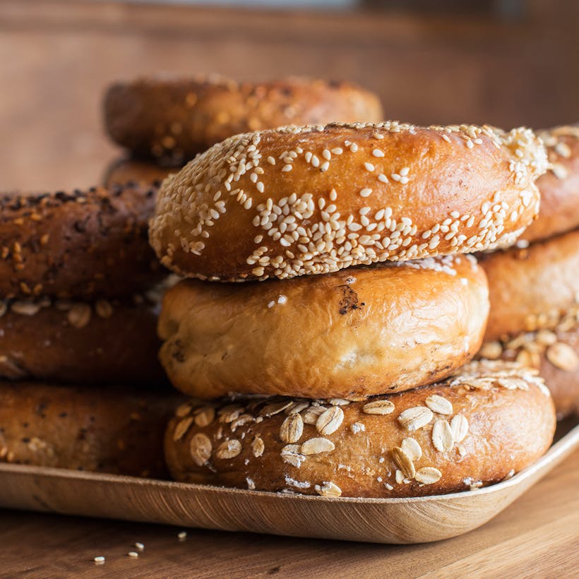 One Dozen Black Seed Bagels