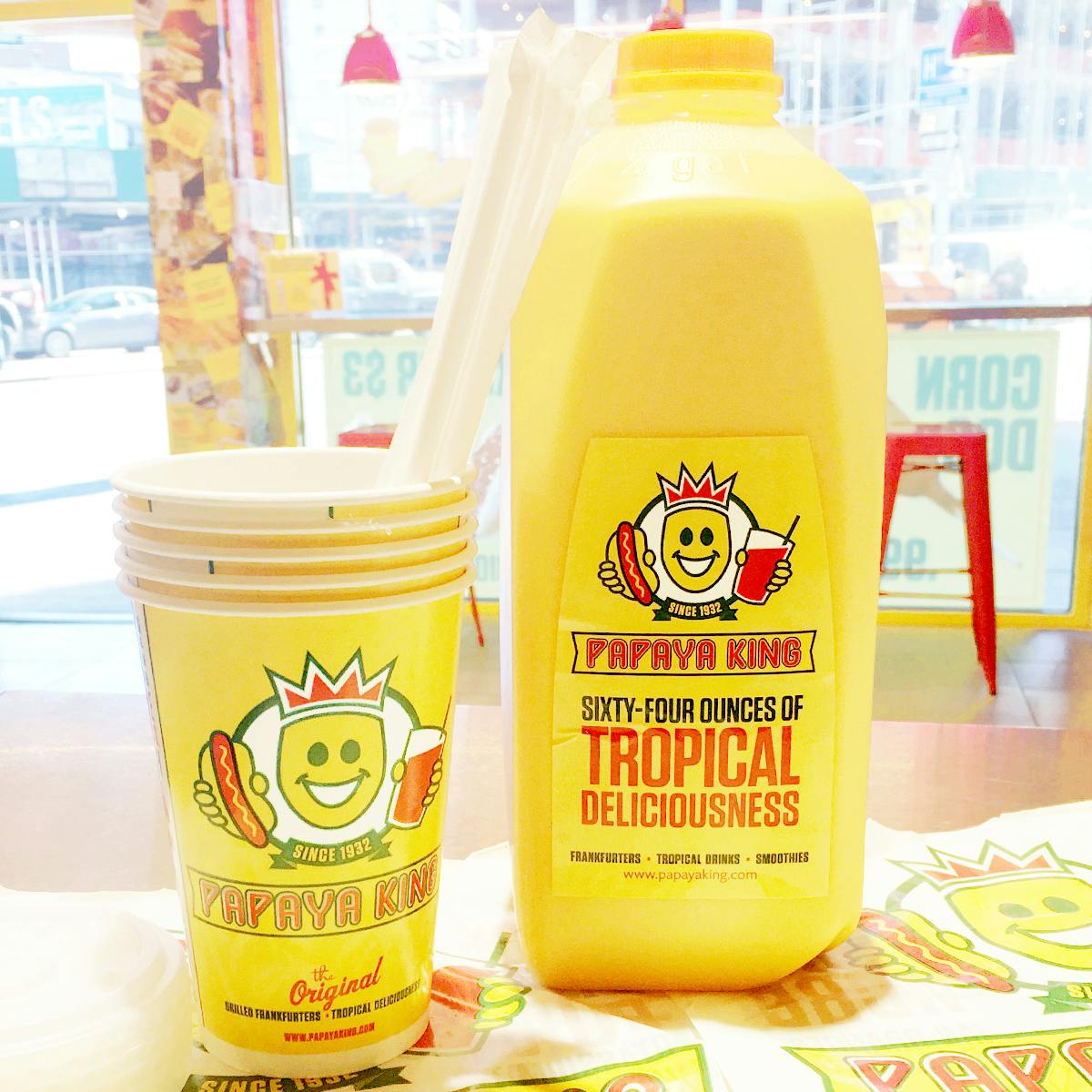 Papaya King Tropical Drink By Papaya King Goldbelly