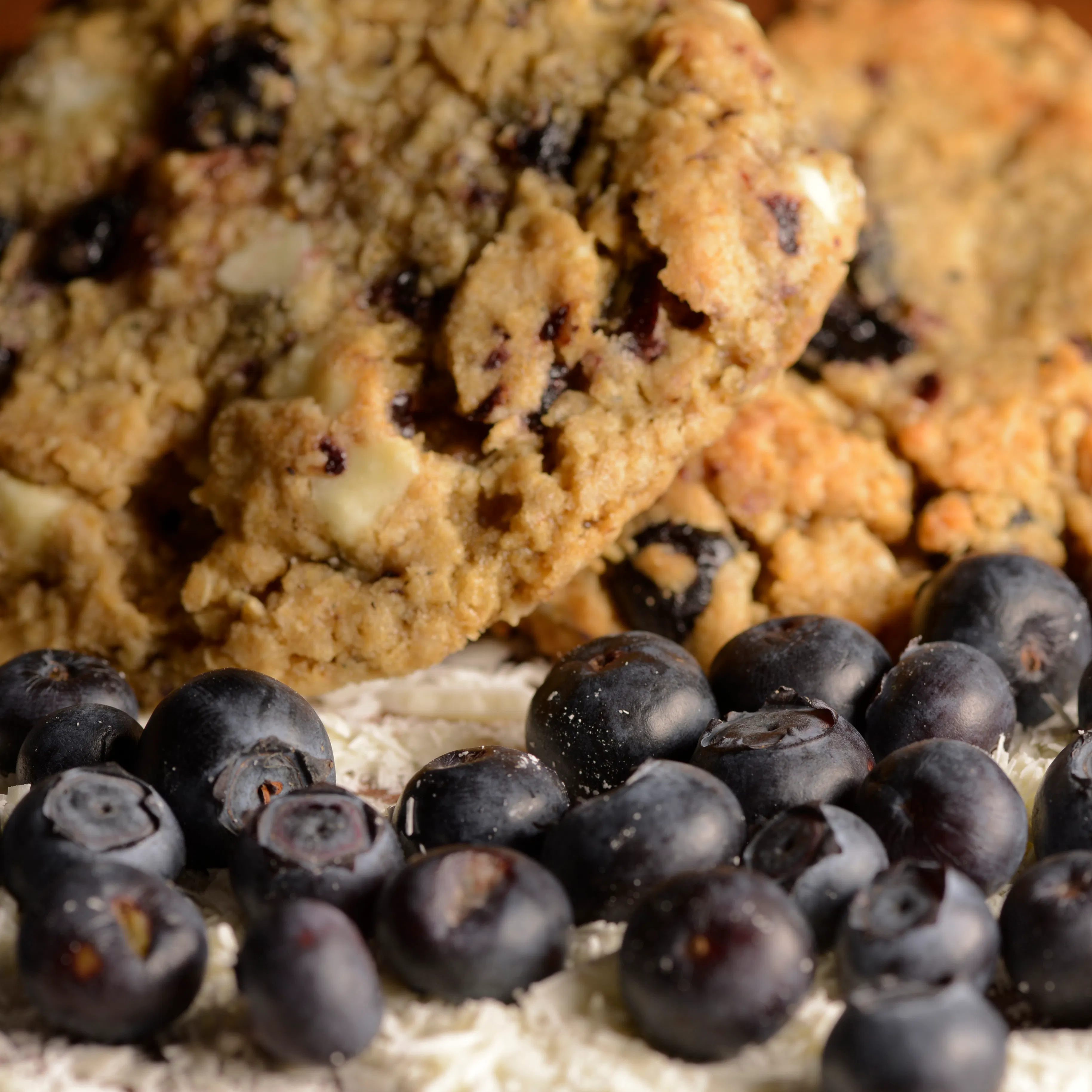 Blueberry White Chocolate Oatmeal Cookies By Appalachia Cookie Company Goldbelly