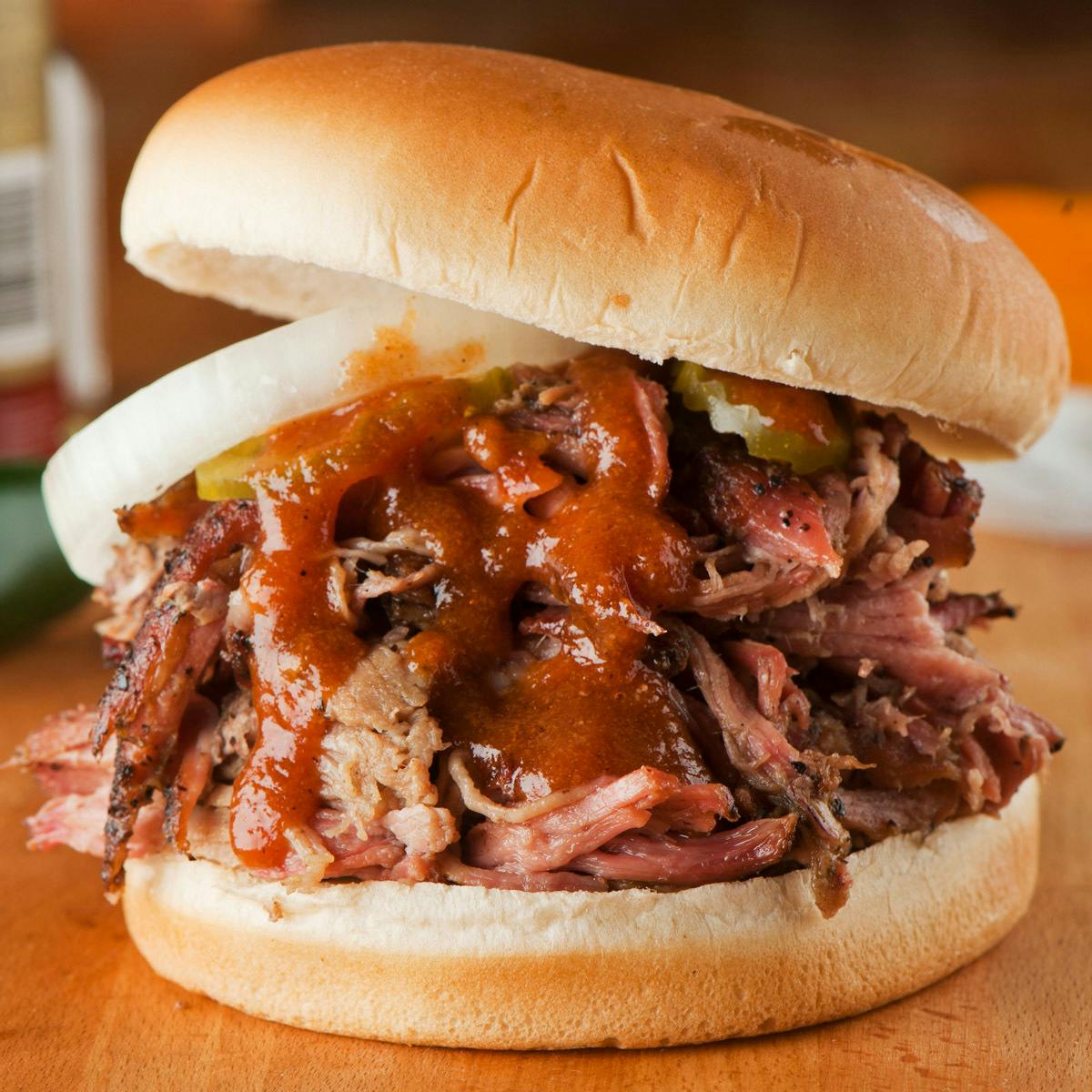 Pulled Pork Sandwich Kit for 8 by Louie Mueller Barbecue Goldbelly