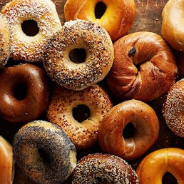 Bagels, Cream Cheese & Fish Salad - One Dozen