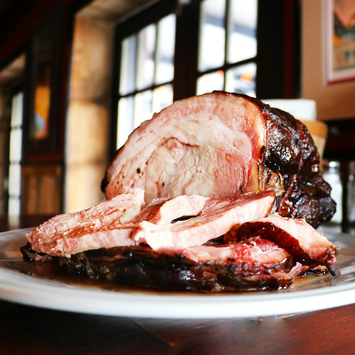 House Cured & Smoked Ham Serves 12 by Dinosaur BBQ Goldbelly