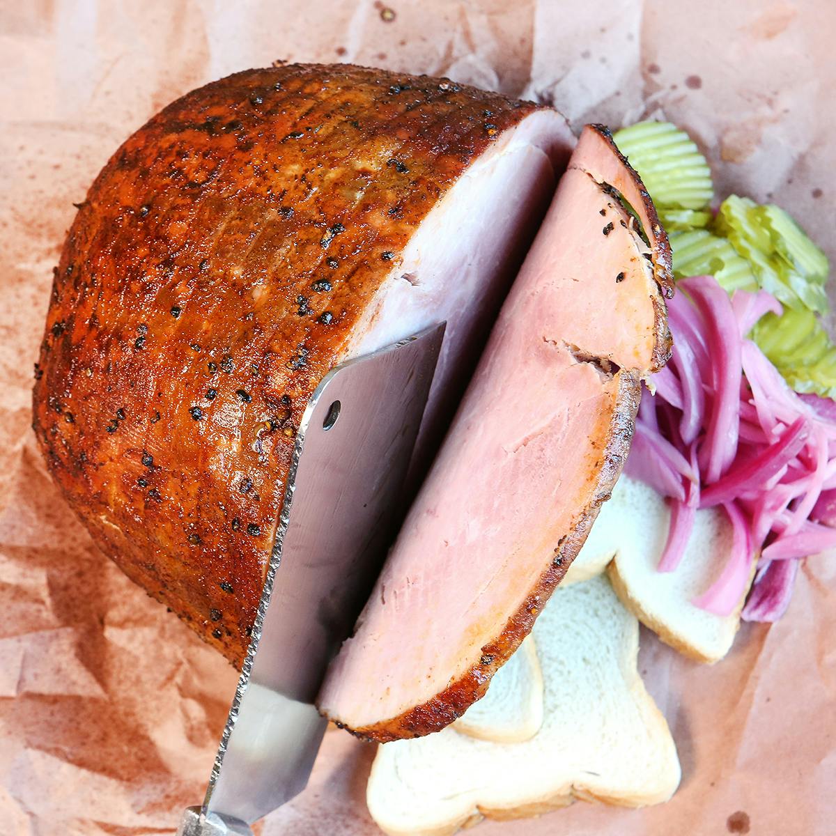 Boneless Pit Ham By Lockhart Smokehouse - Goldbelly