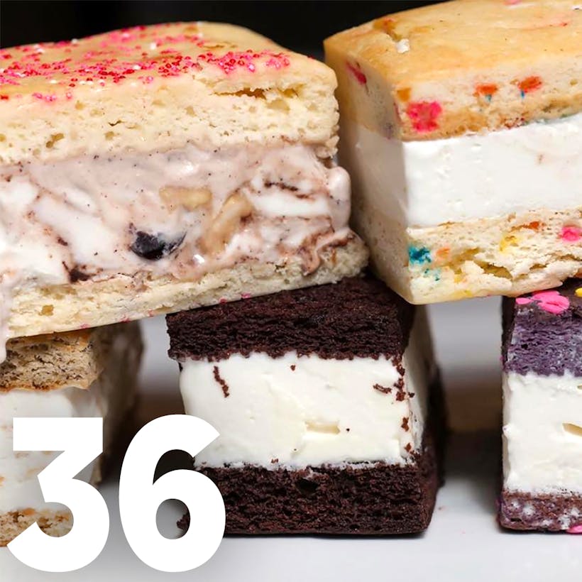 Choose Your Own Ice Cream Cake Sandwiches - 36 Pack