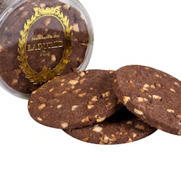 Chocolate Hazelnut Sable Biscuits