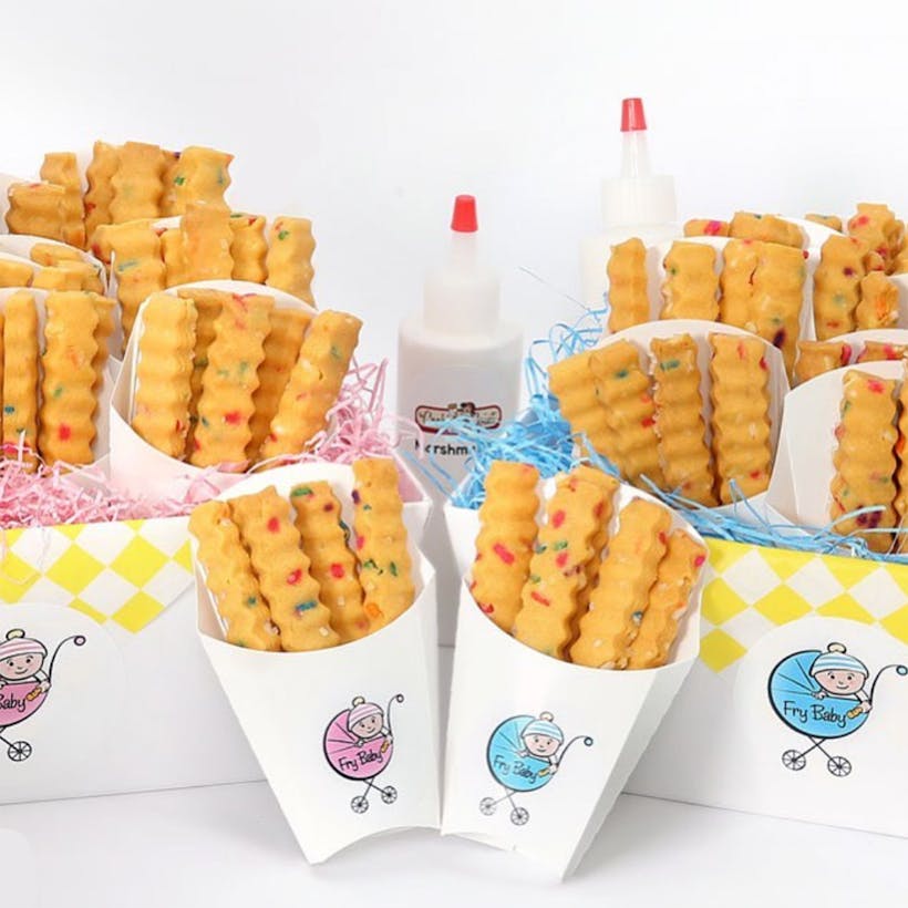 Cookie "Fry Baby" Basket - 12 Cartons
