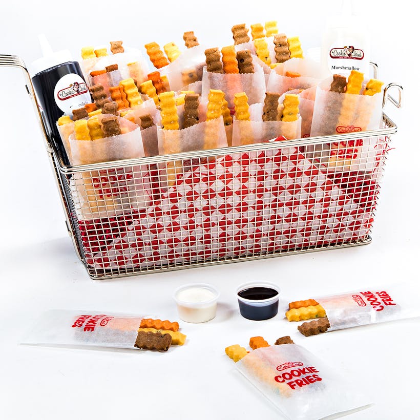 Deep Fryer Cookie Fries Basket - 40 Mini Bags