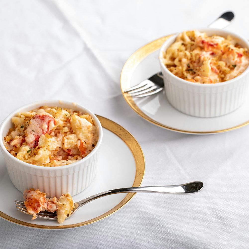 Lobster Truffle Mac & Cheese Ramekins 4 Pack by Hancock Gourmet