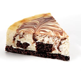 Brownie Marble Swirl Cheesecake