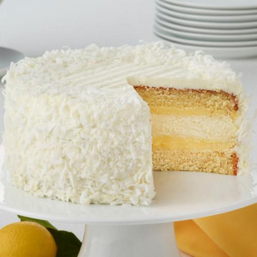 Lemon Coconut Cheesecake