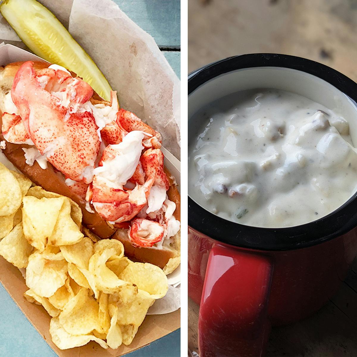 Lobster Roll Kit And Clam Chowder by McLoons Lobster Shack ...