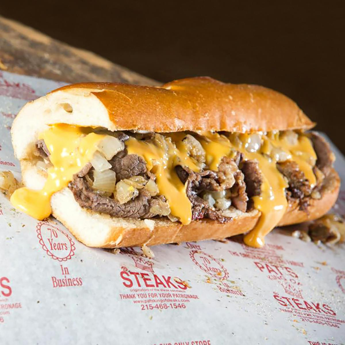 Pat's Original Philly Cheesesteak - 4 Pack by Pat's King ...