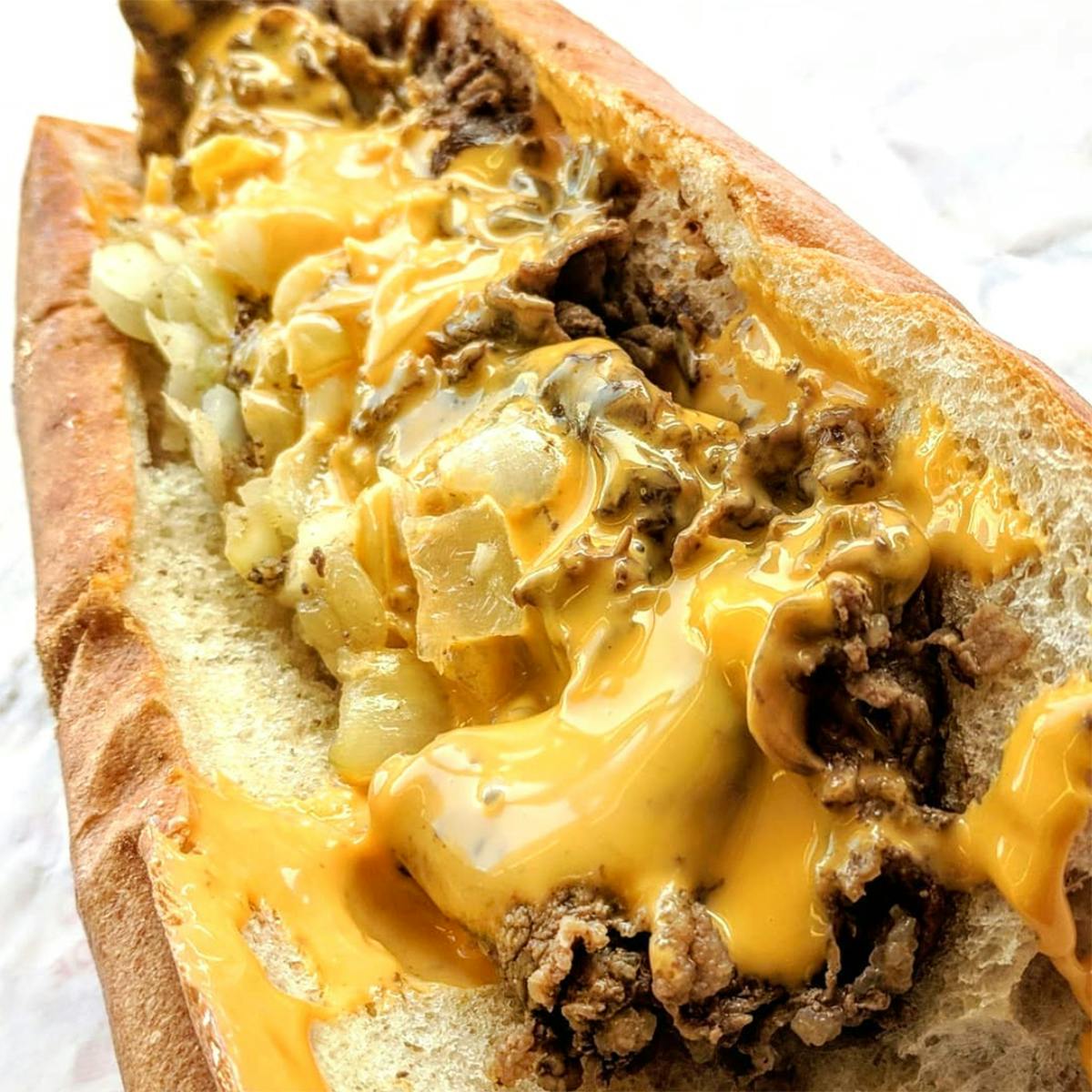 Pat S Original Philly Cheesesteak 4 Pack By Pat S King Of Steaks Goldbelly