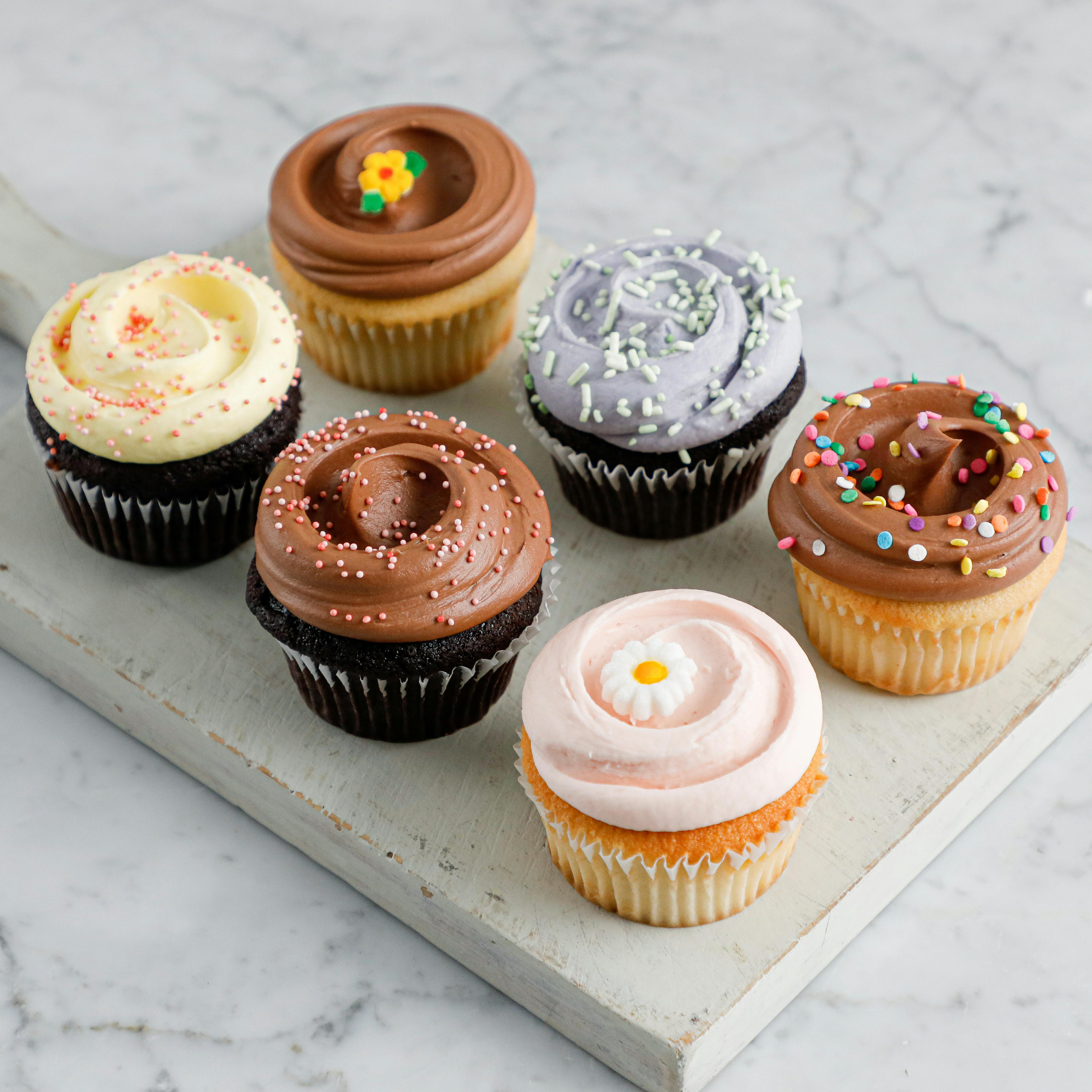 Classic Cupcake Assortment Dozen by Magnolia Bakery Goldbelly