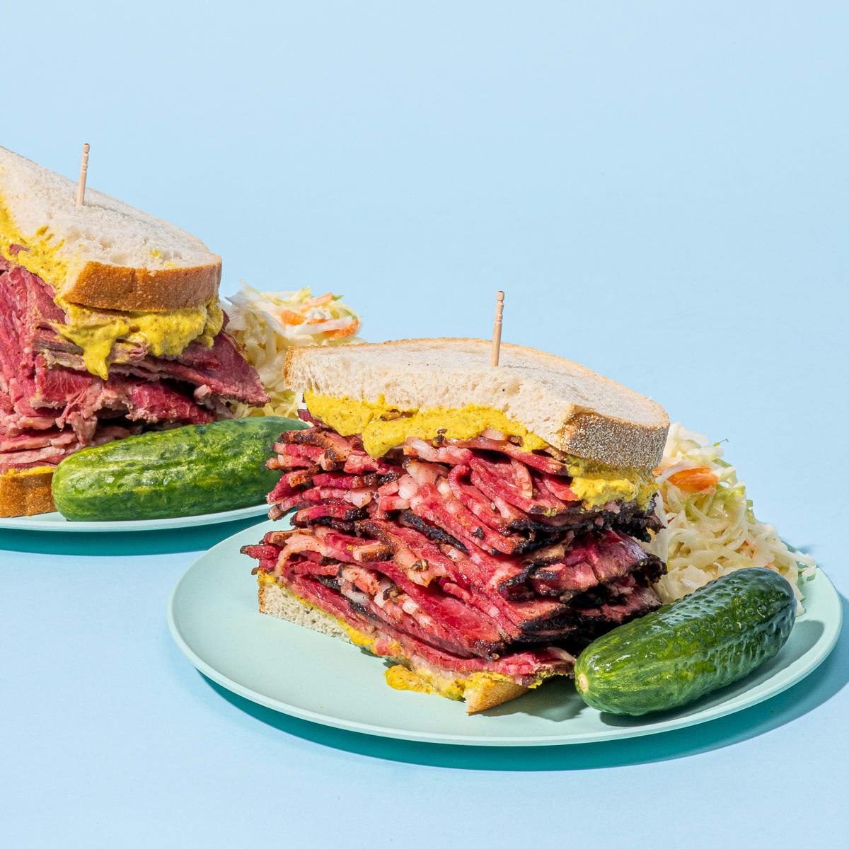 Pastrami or Corned Beef Sandwich Kit (serves 46) by Liebman's Kosher