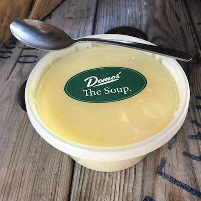 The Soup Baked Chicken Rice Soup By Demos Family Restaurant Goldbelly