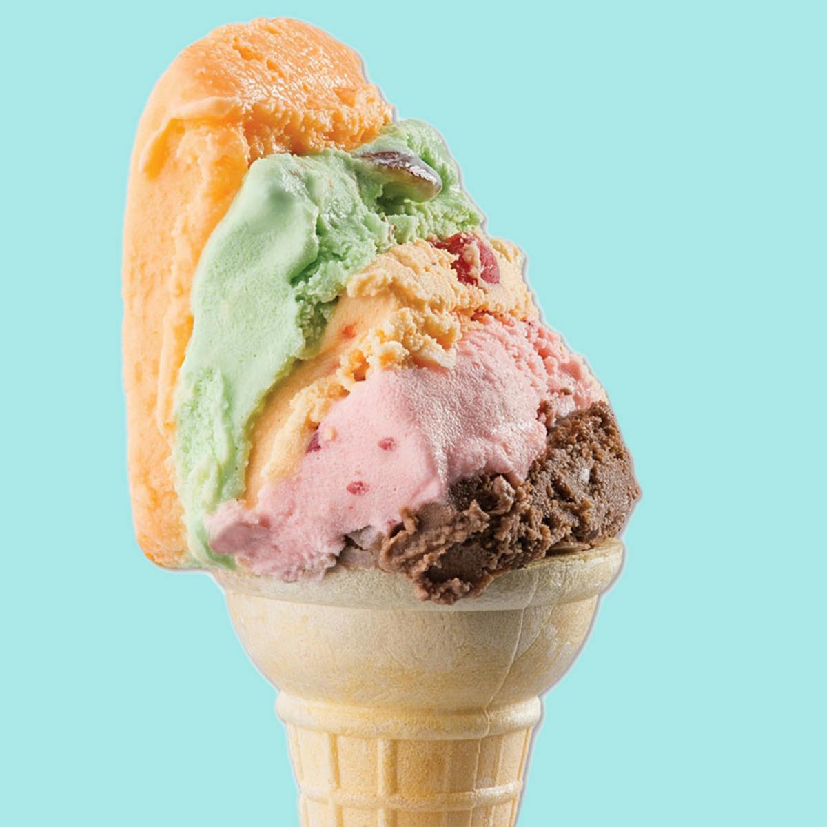 Original Rainbow Cone Ice Cream 2 Quarts By The Original Rainbow Cone Goldbelly Original Rainbow Cone Ice Cream 2 Quarts By The Original Rainbow Cone Goldbelly