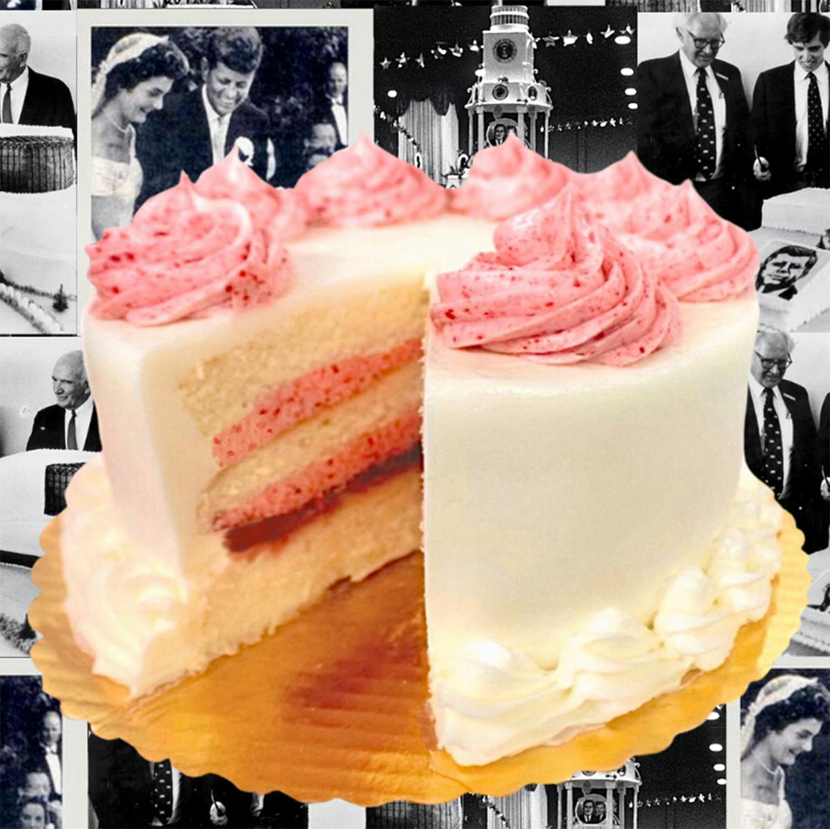 JFK's Wedding Cake by Montilio's Baking Company Goldbelly