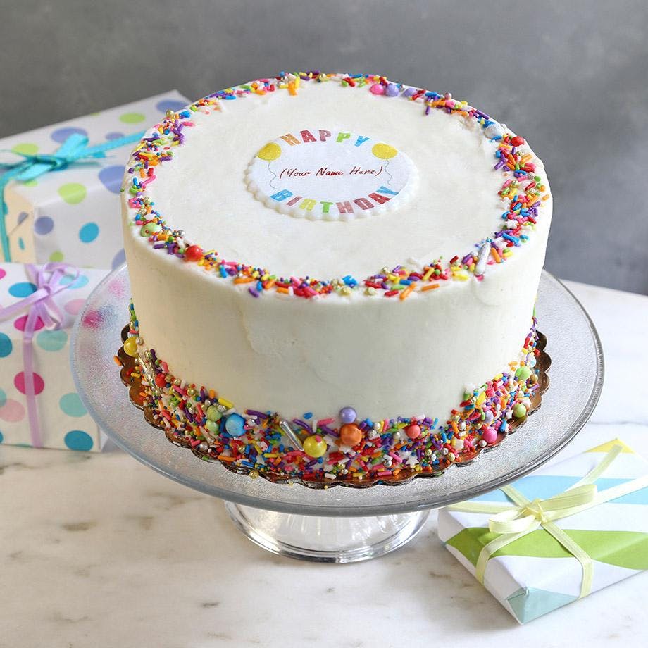 Happy Birthday Cake by Daisy Cakes - Goldbelly