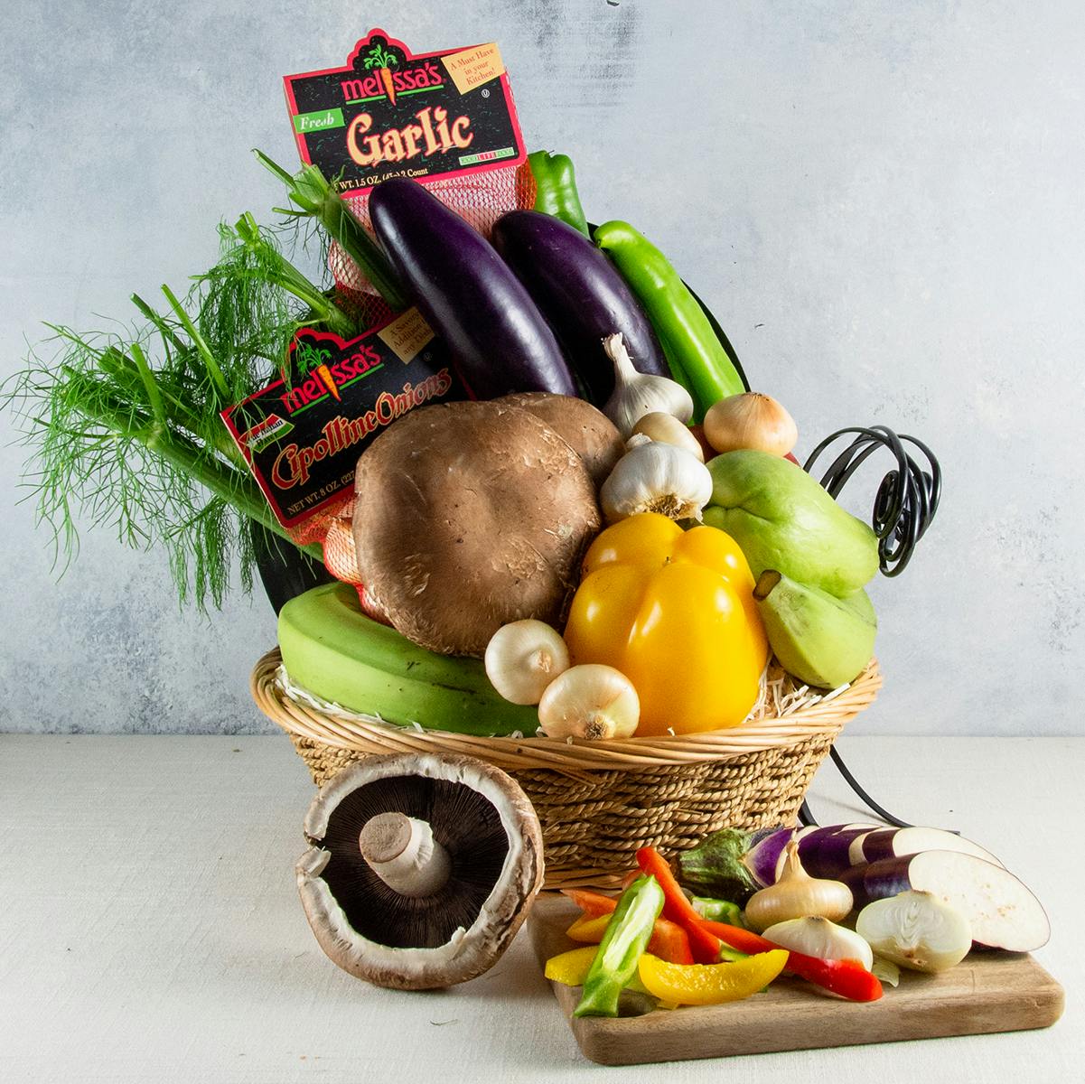 Grilling Vegetables Gift Basket by Melissa's Produce Goldbelly