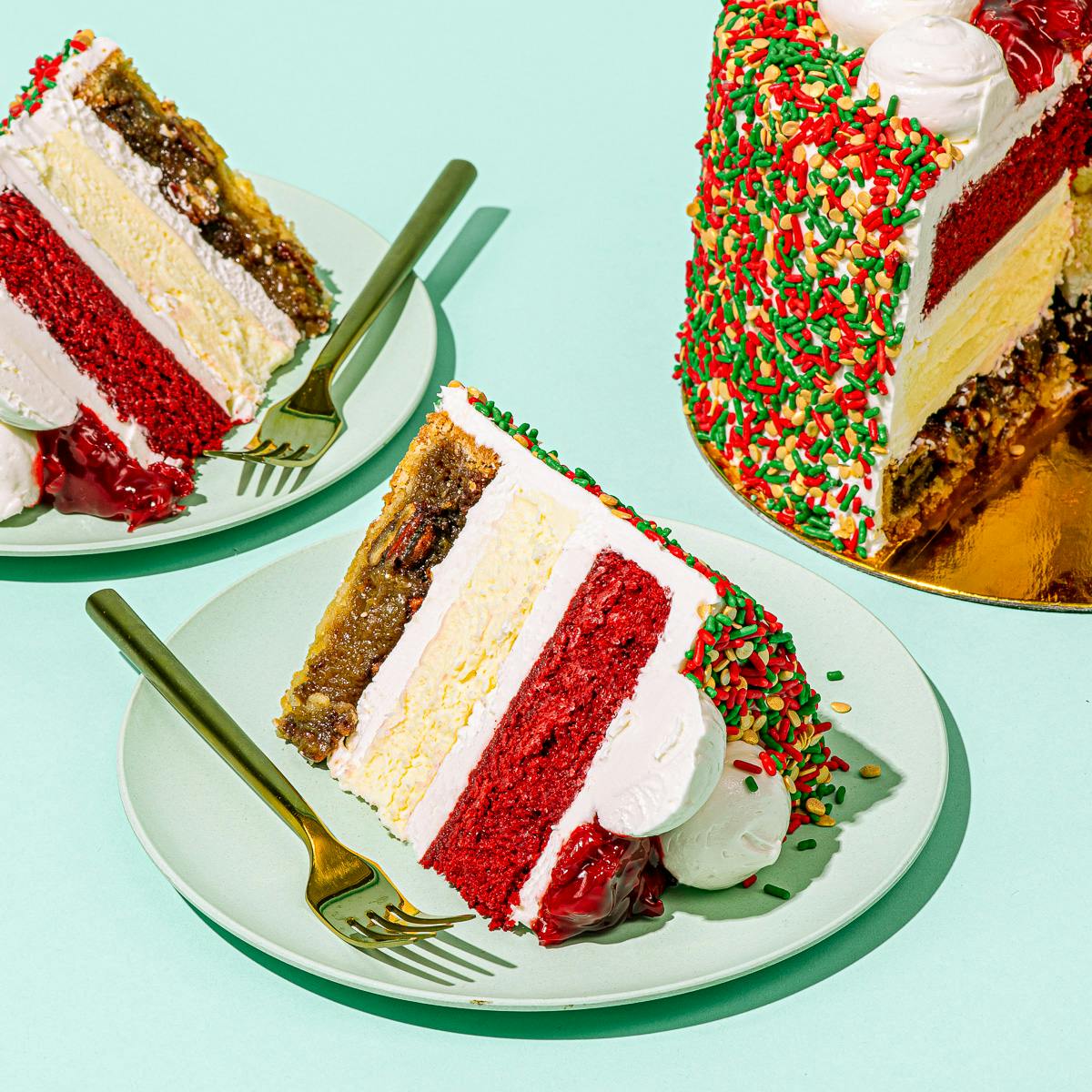 The Goldbelly Christmas PieCaken by PieCaken