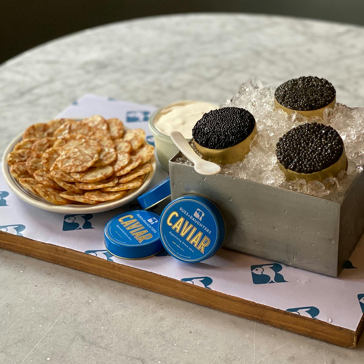 The American Caviar Gift Set by Russ & Daughters Goldbelly