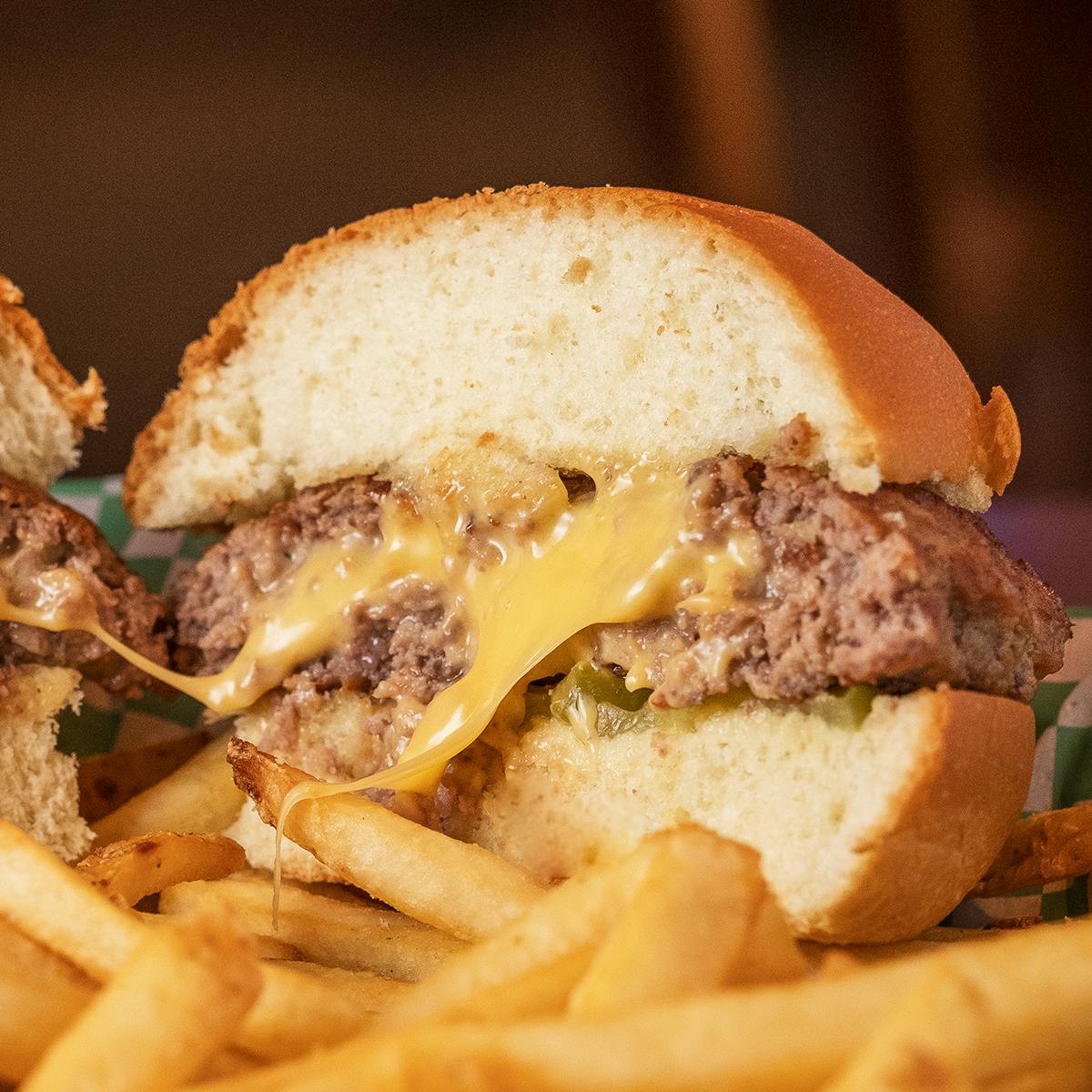 Juicy Lucy Burgers Sweet Potato Puffs Choose Your Own 8 Pack By 5 8 Club Goldbelly