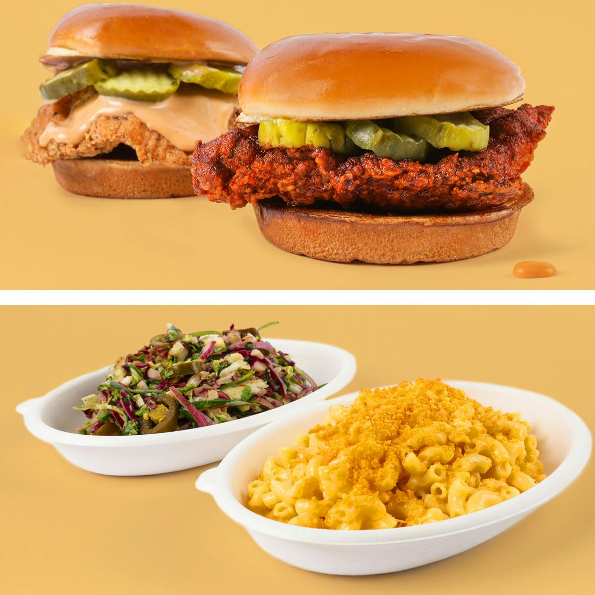 Download Fried Chicken Sandwich Dinner Kit for 6 by Shaq's Big ...