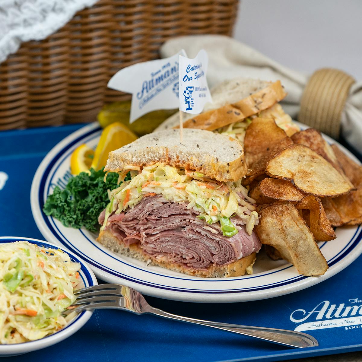 Pastrami Sandwich Kit For 24 by Attman's Deli Goldbelly