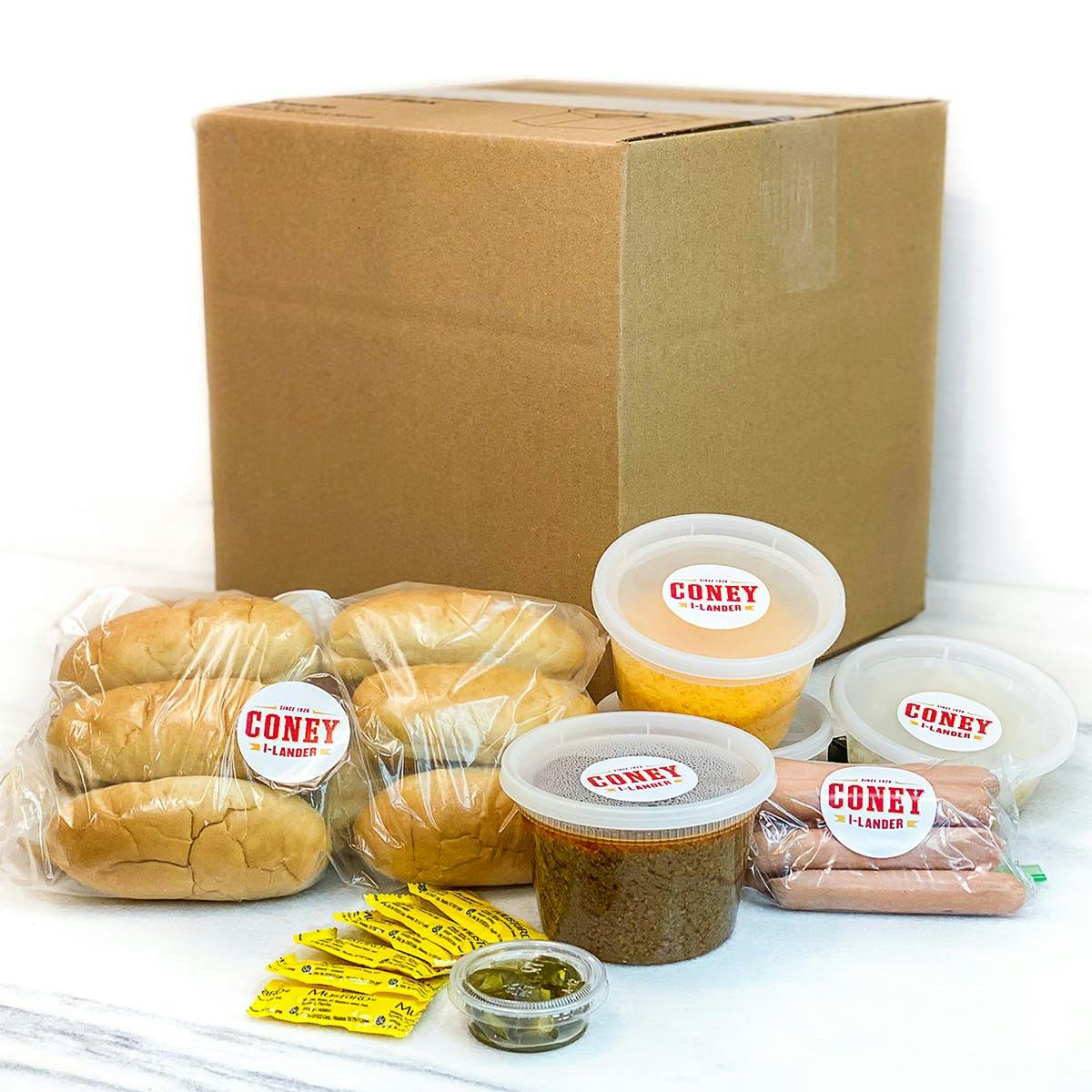 Coney Dog Kit - 24 Pack by Coney I-Lander - Alternate image 4