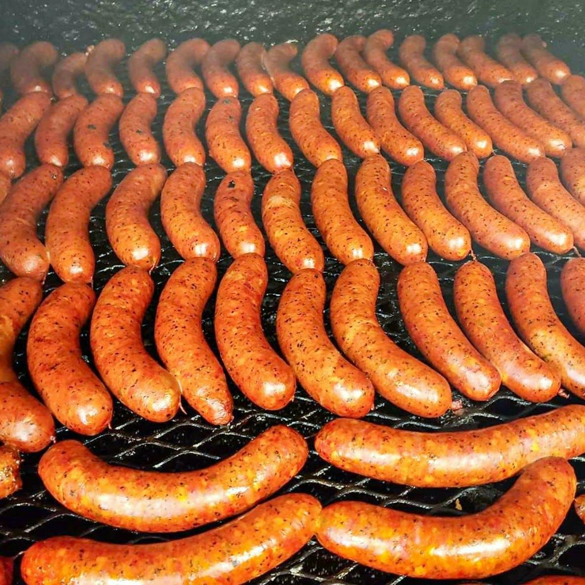 Pollok's Smoked Dry Sausage with Jalapeno