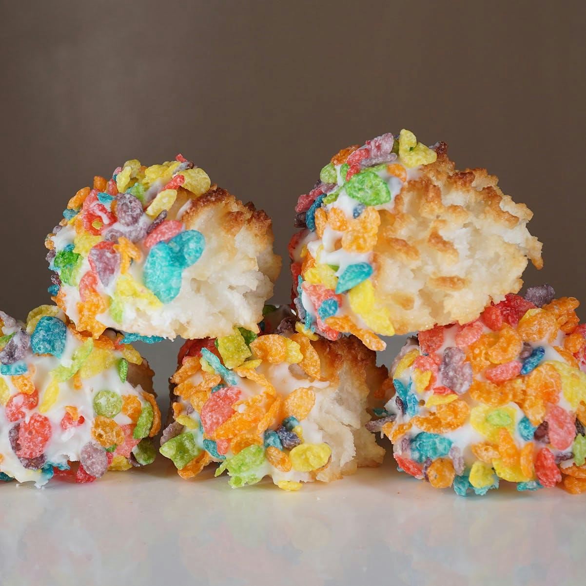 Fruity Pebble Macaroons - 8 Pack by MacBaby - Alternate image 1
