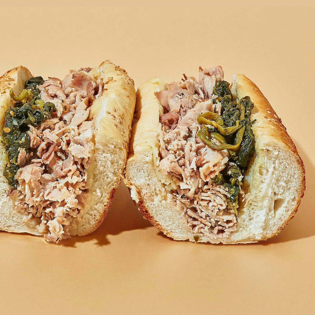 Roast Pork Sandwich Kit - 8 Pack by John's Roast Pork - Alternate image 2