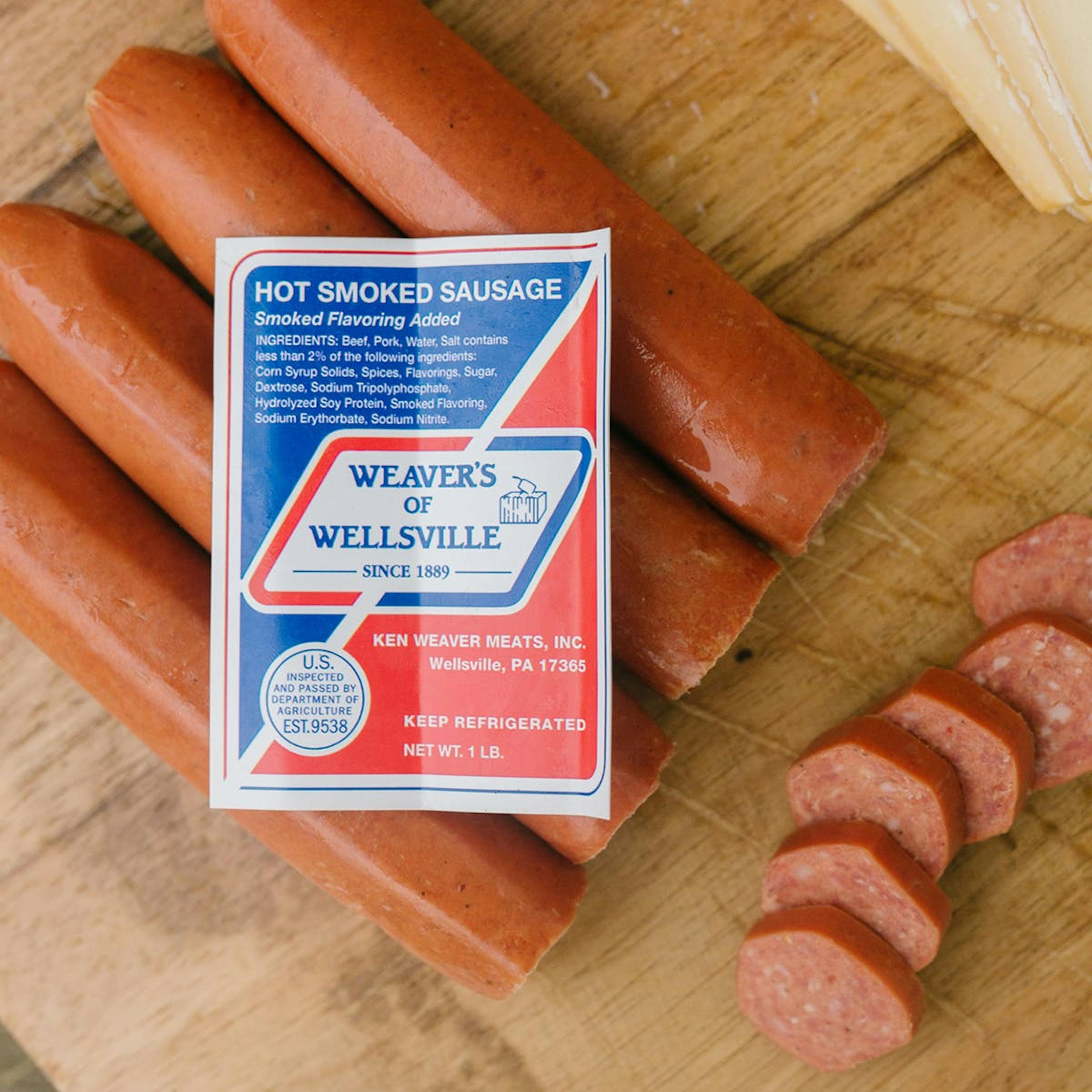 Naturally Smoked Sausages - Choose Your Own 3 Pack by Weaver's of Wellsville - Alternate image 1