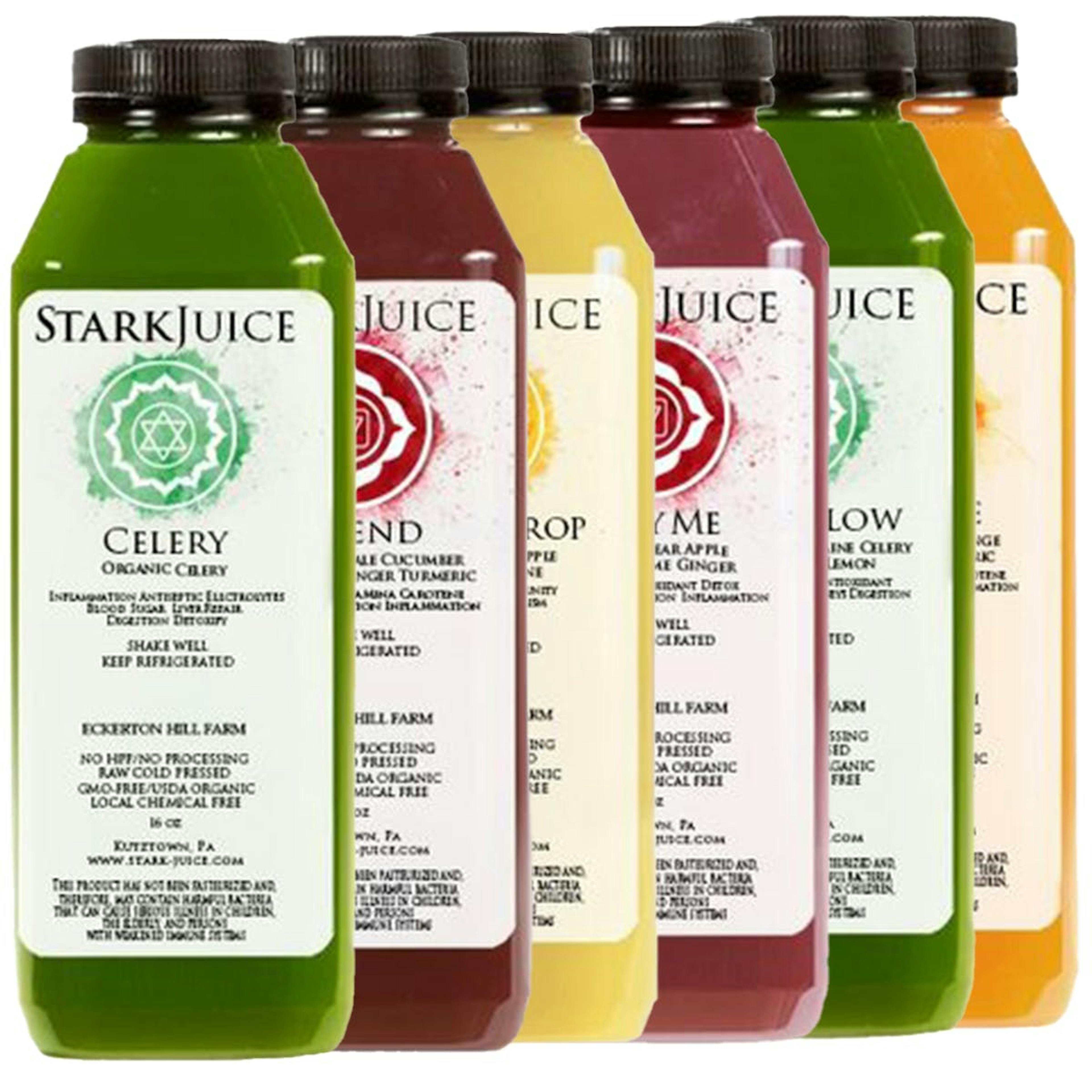 Cold-pressed Organic Juices - Choose Your Own 6 Pack by Stark Juice