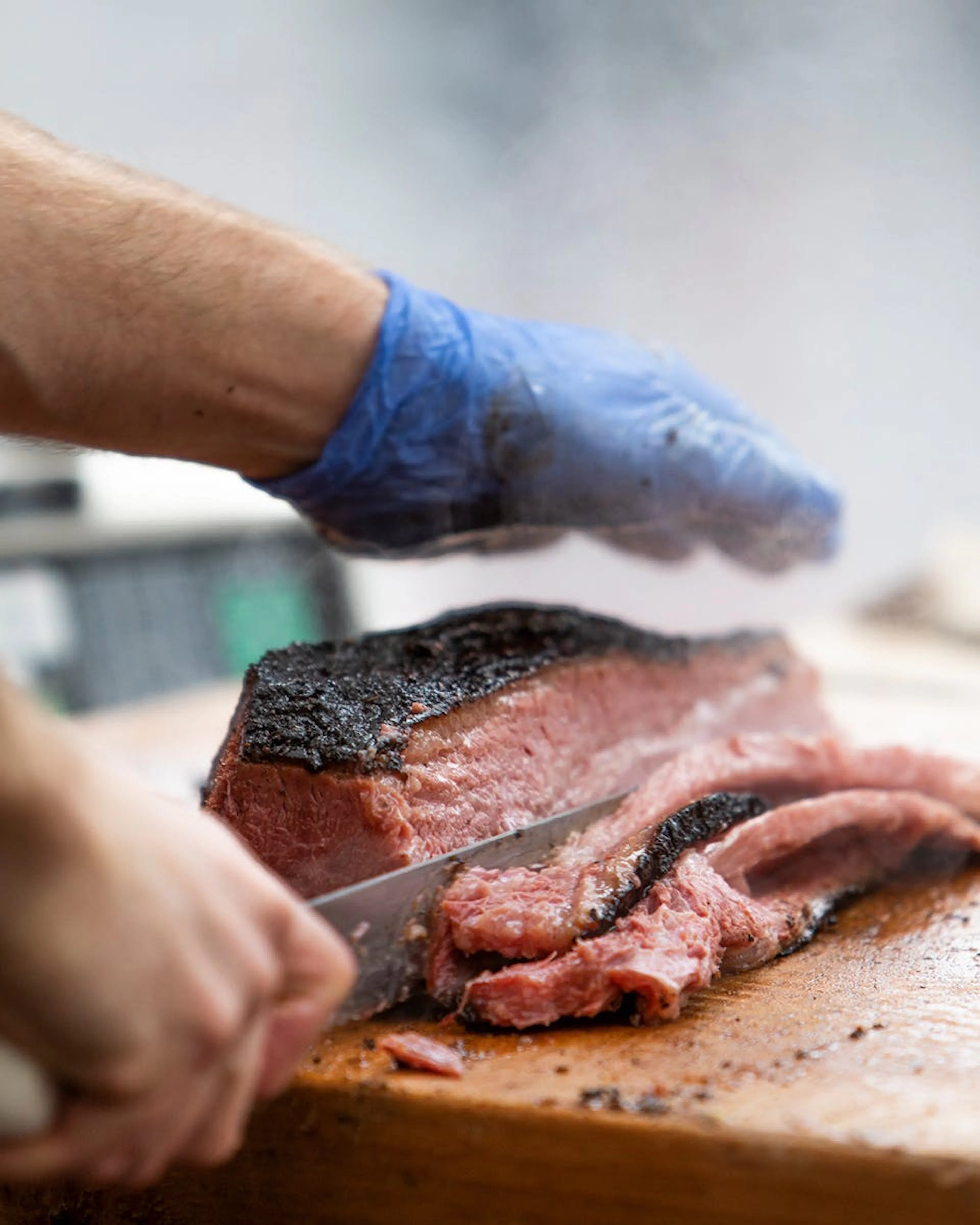 Half Pit-Smoked Pastrami Brisket
