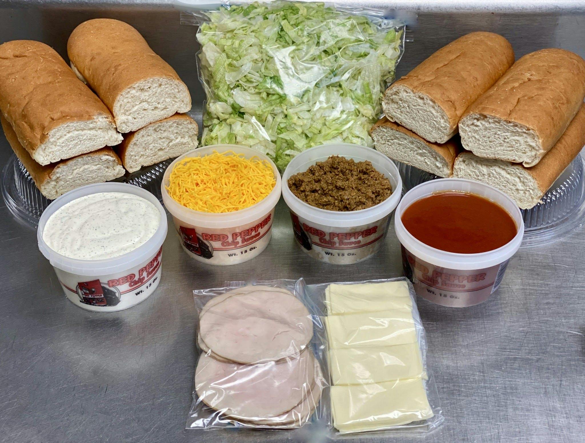 GIANT Turkey Grinder Kit - 4 Pack by Red Pepper - Alternate image 2