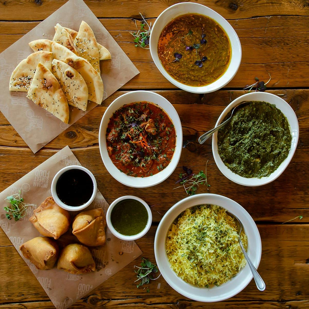 Curry Soup Sampler/Oak Stove/Prepared Meals